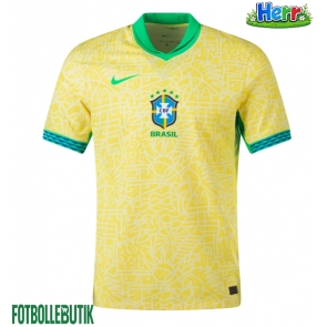 Brasilien Hemmatröja Copa America 2024 Kortärmad